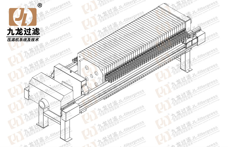 XG800隔膜（12bar）拉板壓濾機(jī)